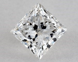 0.50 Carat E-SI1 Princess Cut Diamond