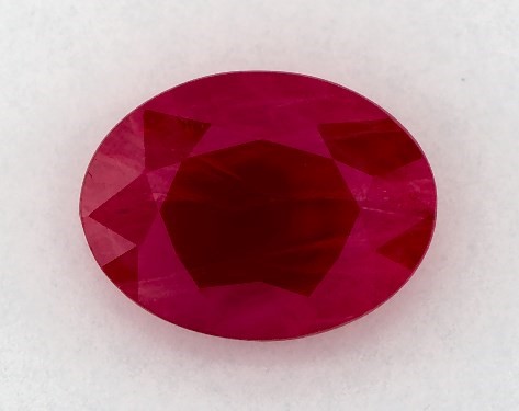 1.20 Carat Ruby   Oval gemstones