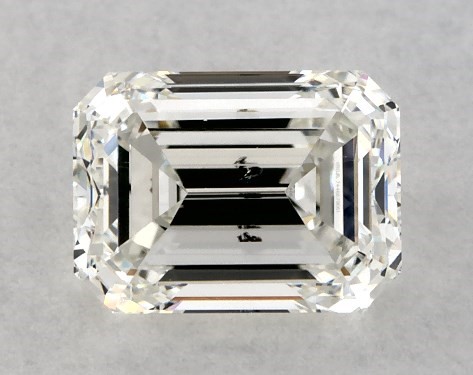  1.00 Carat I SI1  emerald diamond