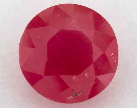  1.77 Carat Ruby   Round gemstones