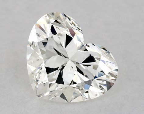  1.01 Carat H SI1  heart diamond
