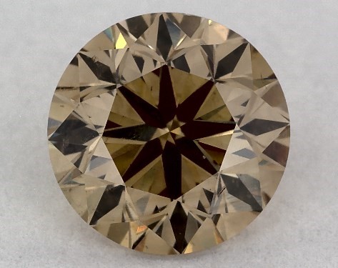  1.00 Carat Brown SI1  round diamond