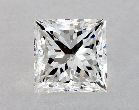  1.00 Carat G SI1 Very Good Cut princess diamond