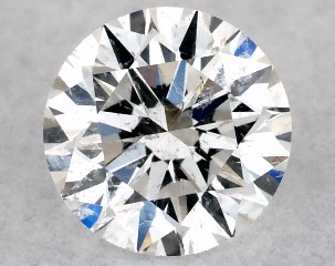 0.30 Carat E-I1 Excellent Cut Round Diamond
