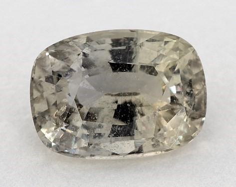  3.62 Carat Green Sapphire   Cushion gemstones