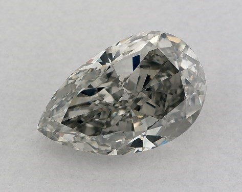  1.51 Carat Gray SI1  pear diamond