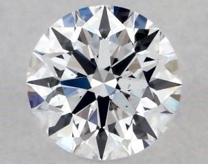 Lab-Created 0.34 Carat D-VS2 Excellent Cut Round Diamond