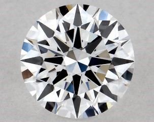 Lab-Created 0.32 Carat D-VS1 Excellent Cut Round Diamond