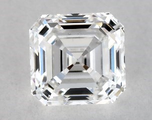 GIA 0.50 Carat E-VS1 Very Good Cut Asscher Diamond