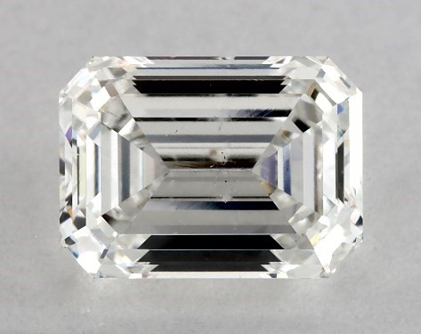  1.00 Carat G SI1  emerald diamond