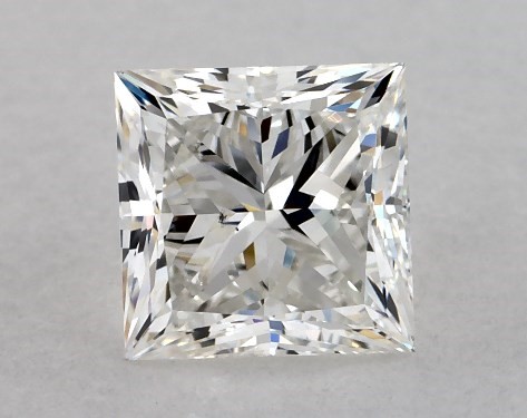 1.00 Carat G SI1 Ideal Cut princess diamond