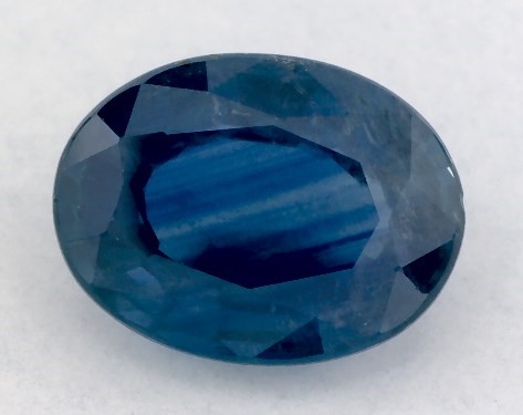  1.59 Carat Blue Sapphire   Oval gemstones