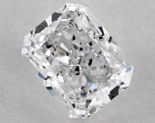 0.50 Carat D-SI1 Radiant Cut Diamond