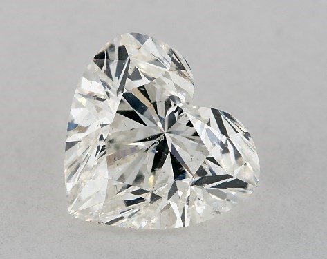  1.00 Carat I SI1  heart diamond