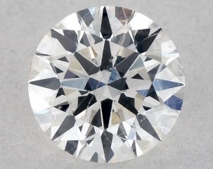 0.30 Carat F-SI2 Excellent Cut Round Diamond