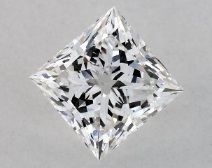 0.50 Carat E-SI1 Princess Cut Diamond
