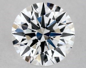 Lab-Created 0.35 Carat D-VS1 Ideal Cut Round Diamond