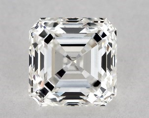 0.70 Carat H-VS2 Asscher Cut Diamond