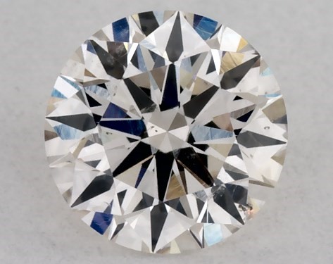  0.31 Carat J SI1 Excellent Cut round diamond