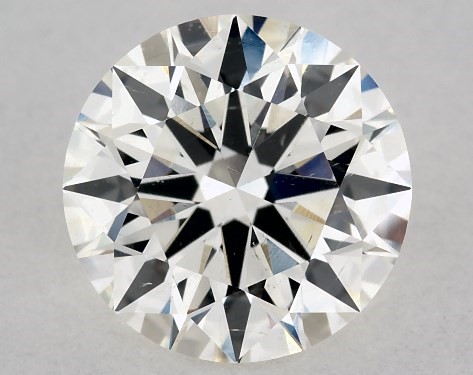  1.06 Carat I SI1 True Hearts Cut round diamond