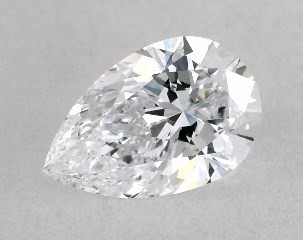 0.31 Carat D-VVS2 Pear Shaped Diamond