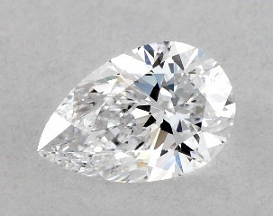 0.30 Carat D-VVS2 Pear Shaped Diamond