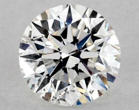  1.00 Carat H SI1 Excellent Cut round diamond