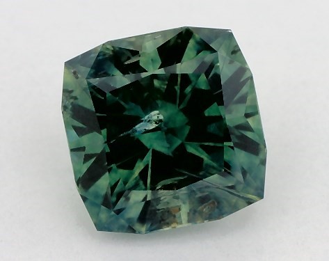  2.24 Carat Green Sapphire   Cushion gemstones