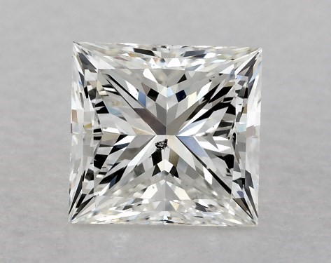  1.00 Carat G SI1 Very Good Cut princess diamond