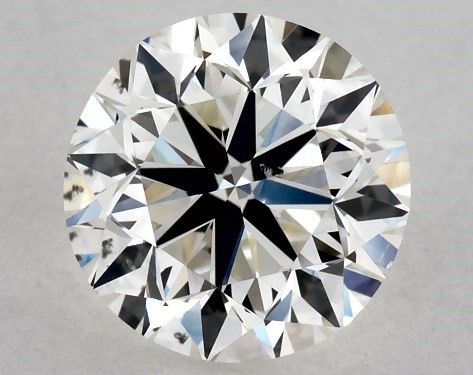  1.01 Carat H SI1 Very Good Cut round diamond