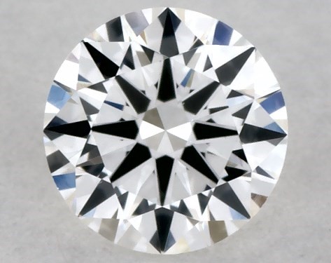  0.18 Carat E VVS2 Very Good Cut round diamond
