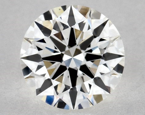  1.03 Carat H VS2 True Hearts Cut round diamond