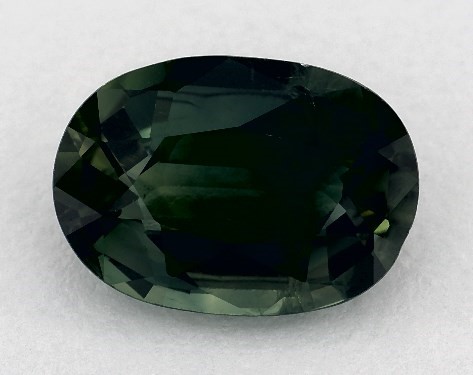 2.93 Carat Green Sapphire   Oval gemstones