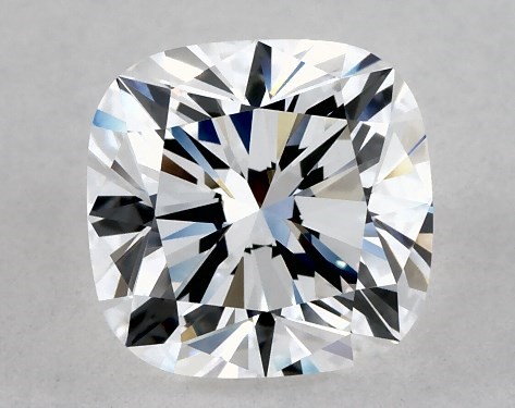Lab-Created 1.50 Carat E-VVS2 Cushion Cut Diamond 1.5mm Comfort Fit Engagement Ring