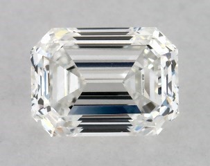 0.33 Carat F-VVS2 Emerald Cut Diamond