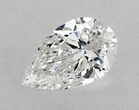  1.00 Carat D SI1  pear diamond