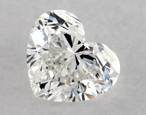  1.01 Carat G SI1  heart diamond