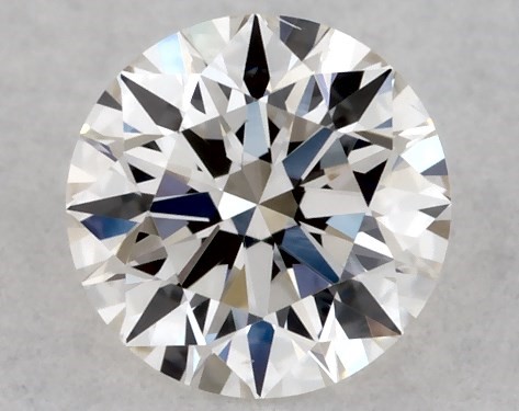 0.23 Carat H VS2 Excellent Cut round diamond