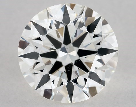  1.05 Carat H VS2 True Hearts Cut round diamond