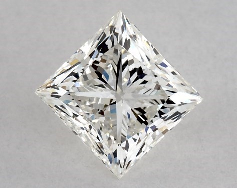  1.01 Carat I SI1 Very Good Cut princess diamond