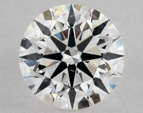  1.01 Carat I SI1 True Hearts Cut round diamond