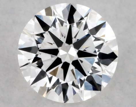  0.18 Carat E VVS2 Very Good Cut round diamond