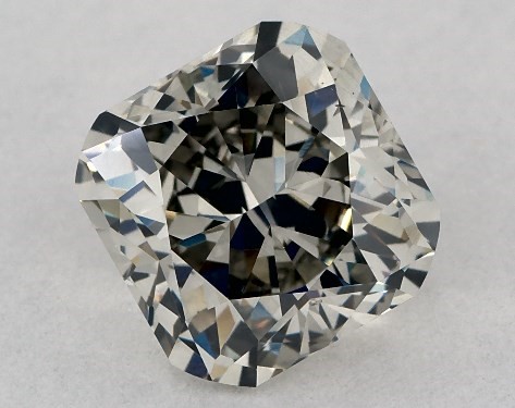  1.50 Carat Gray VS2  cushion diamond