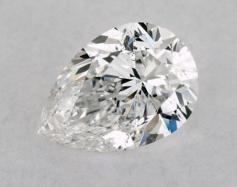  1.01 Carat E SI1  pear diamond