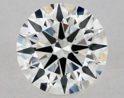  1.03 Carat G SI1 True Hearts Cut round diamond