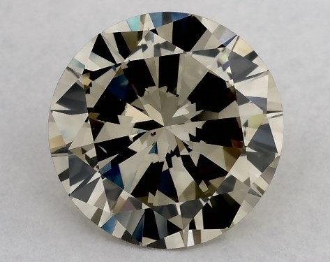  1.50 Carat Gray VS2  round diamond