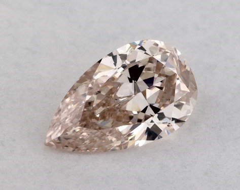  0.26 Carat Pink VS1  pear diamond
