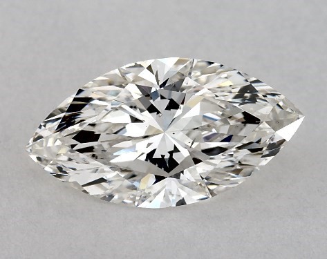  1.00 Carat H SI1  marquise diamond