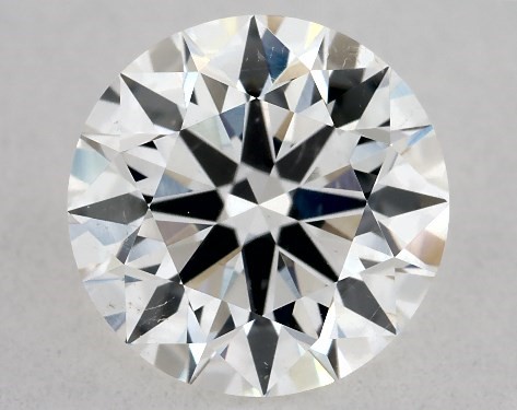  1.01 Carat G SI1 True Hearts Cut round diamond