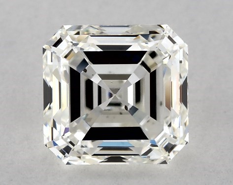  1.01 Carat I SI1  asscher diamond
